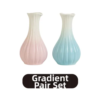 FENGBAI | Gradual Ceramic Vase for Hydrangeas Scandinavian Design Home Decoration