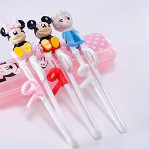 Disney Queen Elsa Princess Training Chopsticks for Right-handed Children Kids Chopsticks for Children Beginners