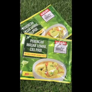 Adabi Instant Cooking Paste 120g | Rendang Masak Lemak Cili Api Masak Merah Balado | Malaysian Ready Paste Halal | Quick Cook Sauce | Masak Lemak Cili Api