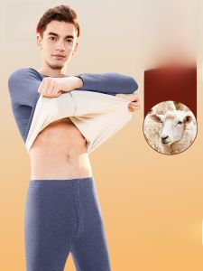 Quần lót giữ nhiệt MiiOW Cat Man cho nam làm bằng cotton pha nhung dày lót lông cừu