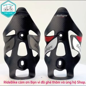 Gọng Rọ Đựng Bình Nước Xe Đạp Carbon BALUGOE – Siêu Nhẹ Bền Thể Thao