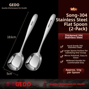304 Stainless Steel Spoons for Adults and Kids
