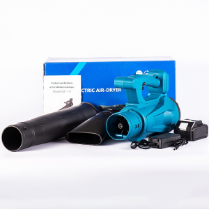 (นำเข้าจากญี่ปุ่น)เครื่องเป่าใบไม้ไร้สาย เครื่องเป่าลม มอเตอร์ไร้แปรงถ่าน แรงลม ปรับความแรงลมได้ 6 ระดับ เครื่องเป่าลมไร้สาย leaf blower ไร้สายไม่ยุ่งยาก การใช้งานด้วยมือเดียวนั้นไร้กังวล