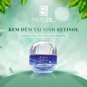 { CHÍNH HÃNG } KEM DƯỠNG ĐÊM AQUA DERMA NHẬP KHẨU HÀN QUỐC_50gr