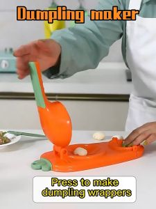 2in1 Dumpling Maker Curry Puff Skin Press Dough Presser Skin Wrapper Mold With Spoon / Kelim Karipap/Klim Kuih