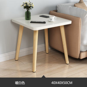 Mini Coffee Table Small Square Table Small Living Room Modern Minimalist Side Table Sofa Side Cabinet Bedside Supporter Balcony Table
