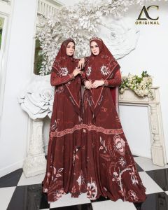 gamis syari family dahlia (mom) BY AC COLLECTION gamis premium