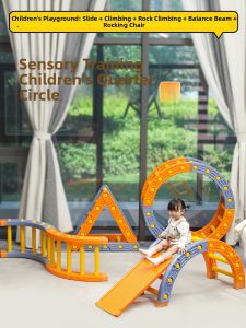 XINQI | Sensory Integration Training Indoor Climbing Slide for Toddlers