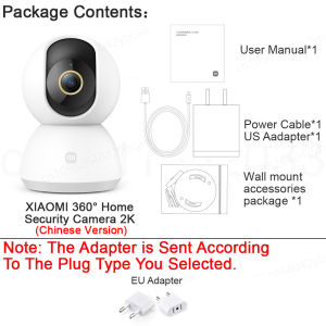 Xiaomi | XIAOMI Home Security Intelligent Wifi Camera PTZ 2KColor Night VisionTwo‑Way AudioAI Human Face DetectionChinese Version