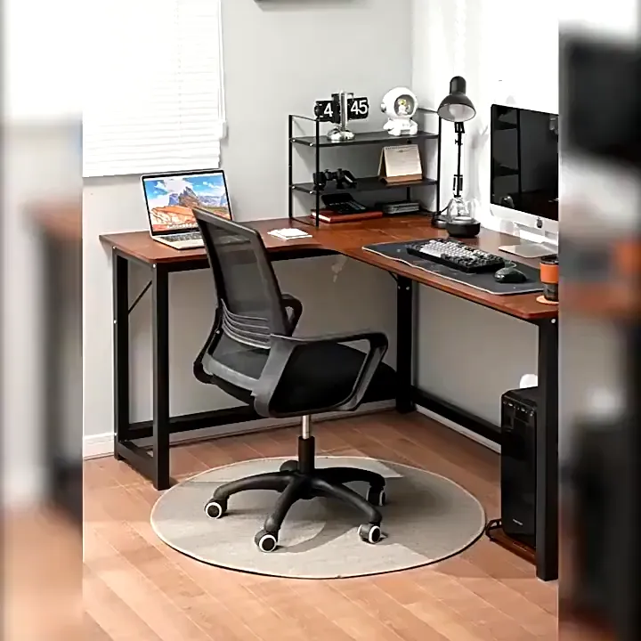 โต๊ะทำงาน โต๊ะ โต๊ะเข้ามุม โต๊ะทํางานตัวแอล140/120CM โต๊ะคอมพิวเตอร์ โต๊ะทํางาน ราคาต่ำโต๊ะทํางานเข้ามุม โต๊ะอเนกประสงค์