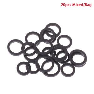 20Pcs Mixed Idle Wheel Belt Loop Pulley Rubber Ring For Cassette Deck Tape Recorder Audio-Stereo Player Rubber Rings 9mm-13mm