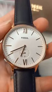 Jam Tangan Pria Fo55il 5507 Analog Kulit Free Strap Kanvas Dan Kulit