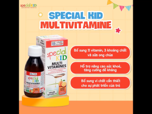 Special Kid Multivitamines bổ sung vitamin và khoáng chất cho bé giúp tăng cường thể trạng | Nhập khẩu chính hãng Pháp