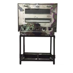 OVEN GAS STAINLESS STELL UK 60x45cm FREE PACKING KAYU DLL LENGKAP DENGAN TERMO
