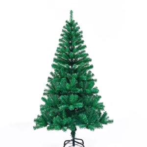 Free 3.3M Light Strip Christmas Tree with decorations set 5FT/6FT/7FT/10FT X-Mas Tree and Accessories Display Iron Stand Artificial ChristmasTree with Sturdy Metal Stand Decoration for Home/Holiday