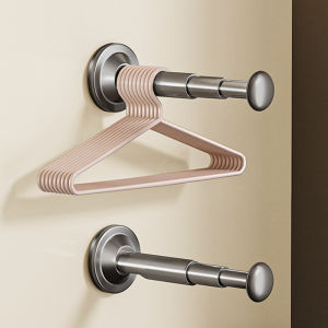 Suction Cup Clothes Hanger Stand Storage Organizer Stacker Wall Coat Racks Expandable Watch Holder Key Holder Fold Drying Rack