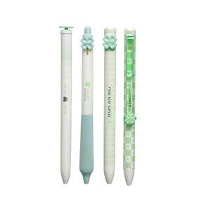 Quick-Dry Four-Leaf Clover Click-Pen Specialized for Primary And Middle School Students High-Aesthetic Ins Signature Pen
