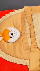 Arkan Baby - GENDONGAN SAMPING TOPI MOTIF TUIL KARAKTER BONEKA KELINCI