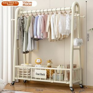 youqin | Single Rod Floor Clothes Hanger