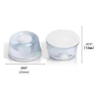 Strong Self Adhesive Door Stopper Rubber Damper Buffer Cabinet Bumpers Silicone Furniture Pads Cushion Protective Pads Tiny Bump