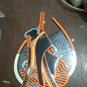 STIKER STRIPING STANDAR HONDA SCOOPY FASHION 2022 TERMURAH TERLARIS MEDAN