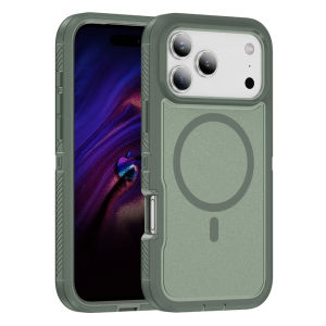 Military Grade OTT Armor Anti-Slip Grip Case for IPhone17 Pro Max Air 16 15 14 Plus 13 12 for MagSafe Charging Protection Cover