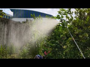 ก้านพ่นยาสแตนเลส หัว: ลูกค้า ข้อต่อง: ยืดได้ยาว 1 เมตร สำหรับพ่นยาแบต รุ่นมือบีบ