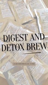 Digest and Detox Brew - Empon-empon Temulawak - Teh Rempah Rimpang Herbal by Jamu Gendul 88