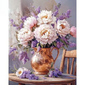 Jigsaw Puzzle for Adults 500/1000/1200/2000PCS Vase Floral Artwork Mindful Game Stress Relief Decor Gift
