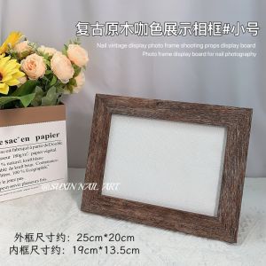 Retro Ins Nail Beauty Display Board Magnetic Work Style Board Template Tool Background Photo Props Online Red New