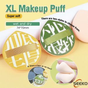 Seeko Air Cushion Makeup Puff For Foundation Thick Blender Wet And Dry Use Makeup Sponge