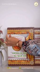 Asy Syifa - Al Quran Latin dan Terjemah Besar A4 As Salamah Transliterasi Gratis Tuding Ngaji bisa COD
