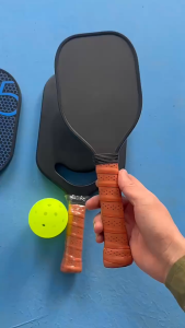 Matte Carbon Fiber Pickleball Paddle With Sweet Spot Ideal For Training Lightweight And Easy To Handle Mini Paddle