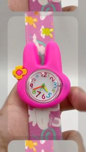 (K32) 3D Jam Tangan Budak Comel Arnab / Rabbit 3D Kids Cute Fashion Watches