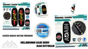 COVER SHOCKBREAKER SARUNG SHOCK BREAKER PELINDUNG PER / KTC / WP / SHOWA / OHLINS / YSS (BAYAR DITEMPAT)