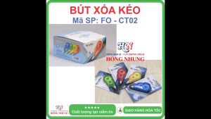 [SALE] Bút Xóa Kéo Băng xóa kéo FO-CT02 Tiện lợi An Toàn Không Độc Hại Kiểu Dáng Nhỏ Gọn.