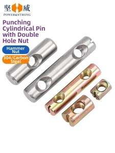 POWER&STRONG | Furniture Corrosion-Resistant Double Hole Connector Set Stainless Steel