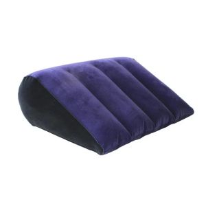 Inflatable Wedge Pillow for Travel Lightweight Lumbar Leg Support Pillow Yoga Posture Cushion Body Positioners Camping Pillow