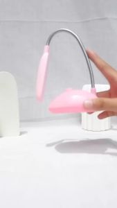 Lampu Meja Belajar LED Bentuk Simple Nyala Terang