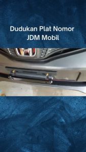 tatakan plat nomor JDM carbon harga satuan