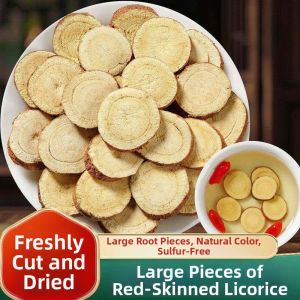 Red Licorice Root Herb Dried Slices