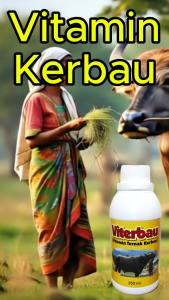 VITERBAU / VITAMIN TERNAK KERBAU CEPAT BESAR / Suplemen Ternak Kerbau / Vitamin Ternak Kerbau / Nutrisi untuk Pertumbuhan Kerbau / Suplemen Gizi Kerbau / VITERBAU Suplemen Kerbau / Vitamin untuk Kerbau Sehat / Vitamin Pertumbuhan Kerbau / VITERNA