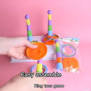 Lempar Gelang Ring Game: Mainan Seru untuk Keluarga & Kado Ulang Tahun Anak Perempuan