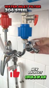 Water Heater Filter Home Appliances Water Inlet Prefiltration Washable 304 Stainless Steel Filter