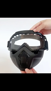 Masker + kacamata retro rider FA