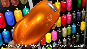 AIKKA AK4405 New Brilliant Orange | Candy Series | Automotive 2K Car Paint Motor Aerosol Spray Cat Bancuh Kereta DIY 车漆
