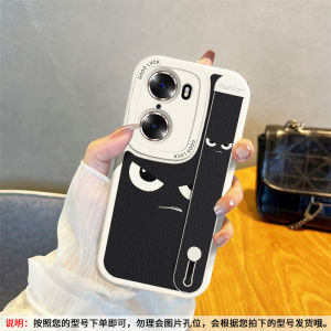 Creative Anti-Fall Soft Silicon Wrist Strap Stand Phone Case for Huawei Honor 60 pro SE Play6T 7T Men Women Protection Cover