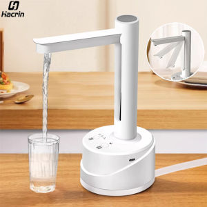 Electric Water Gallon Pump Automatic Water Dispenser Desktop Water Bottle Pump 19 Liters Rechargeable Drinking Pump Dispenser