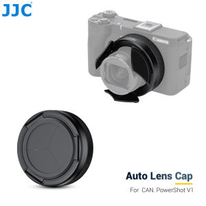JJC Auto Lens Cap Cover for Canon PowerShot V1 Vlog Camera Canon V1 Lens Protector Canon PowerShot V1 Vlog Shooting Accessories