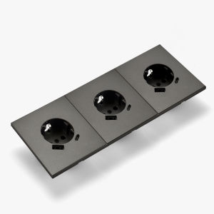 Skin Sensation USB A+C Embedded Rocker Switch Integrated Panel Button Light Switch Skin Feel Paint Wall Socket Power Sockets